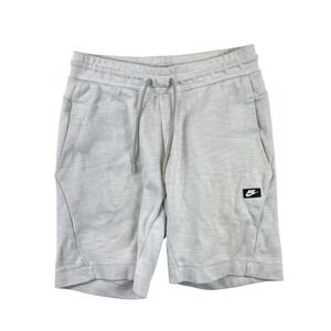 Nike Tech Fleece Shorts Men's Small Gray Heathered Athletic Casual